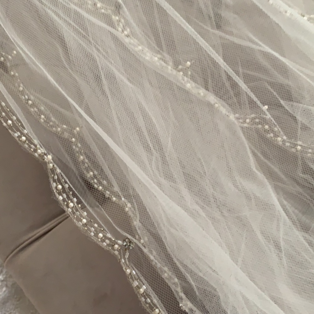 Cathedral Wedding Veil - Picture 6 of 10